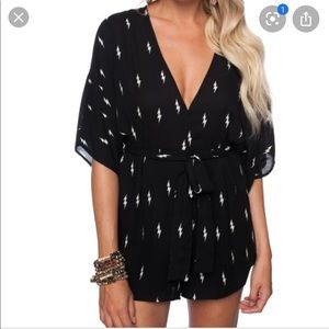 Buddy Love Lightning Bolt Romper